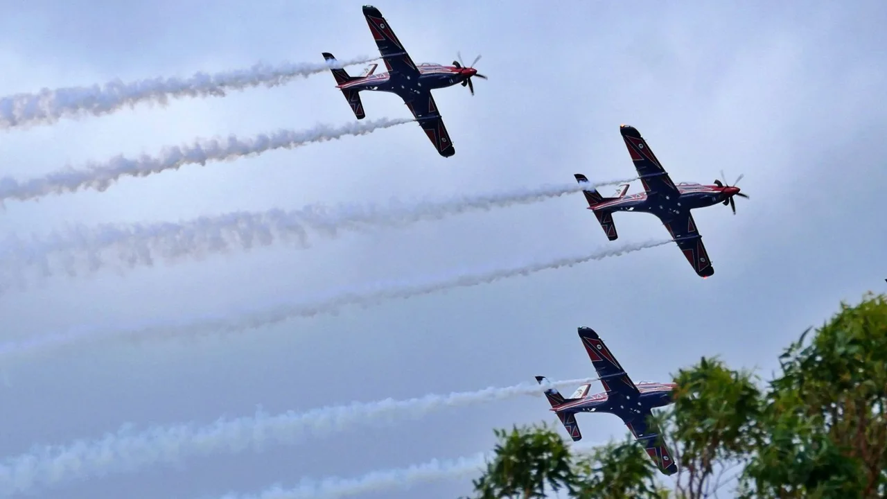 Roulettes Soar Over Mallacoota