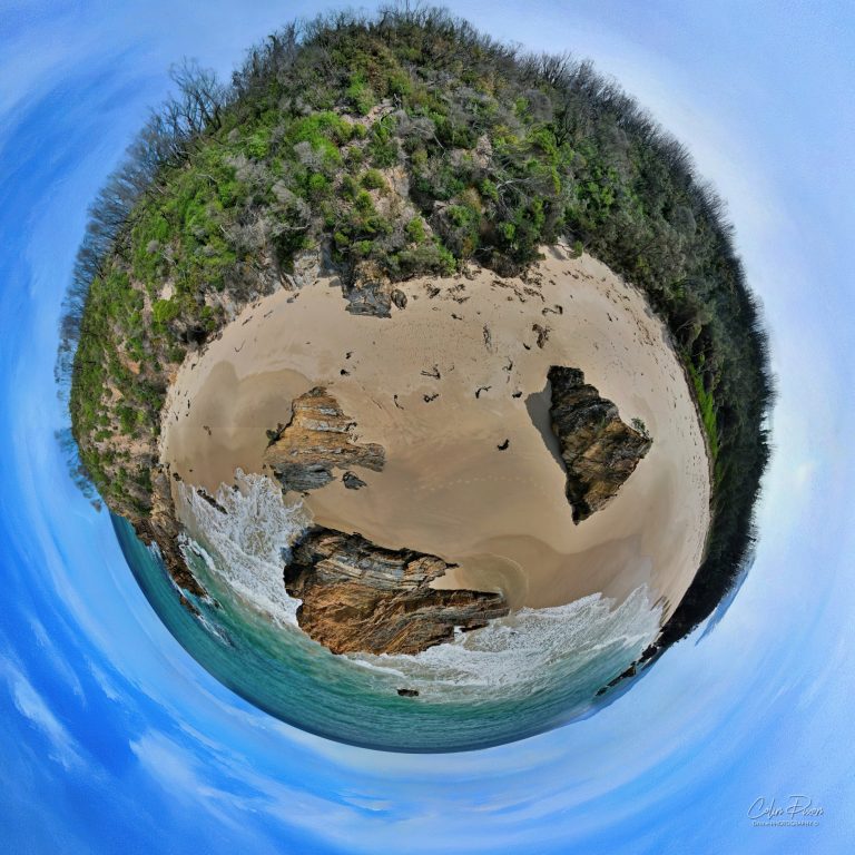 Secret Beach Tiny Planets