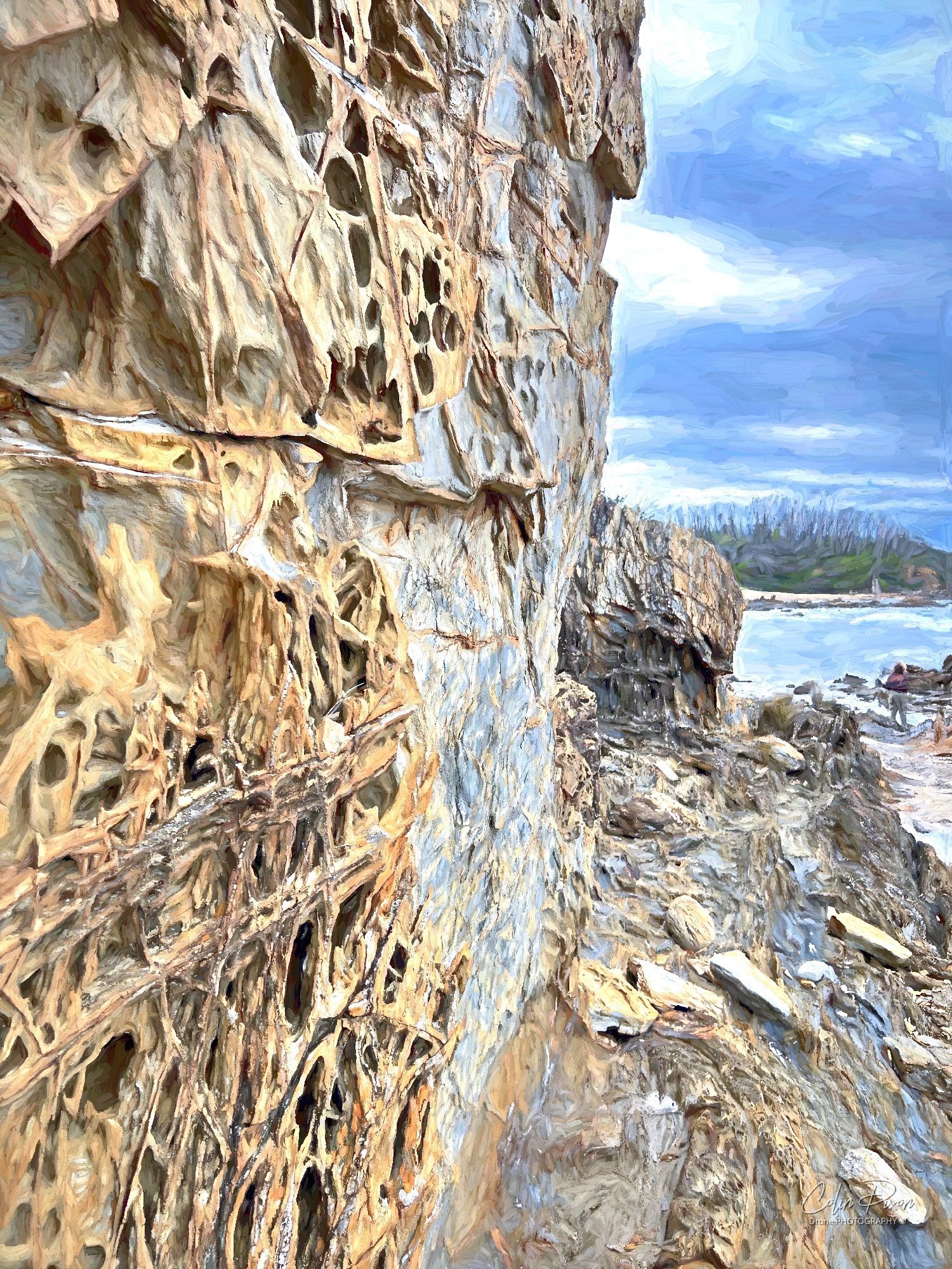 Pebbly Beach Art 11 Apr 2024-2k-2
